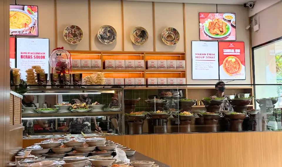 nasi kapau Kampuang Alam Sutera