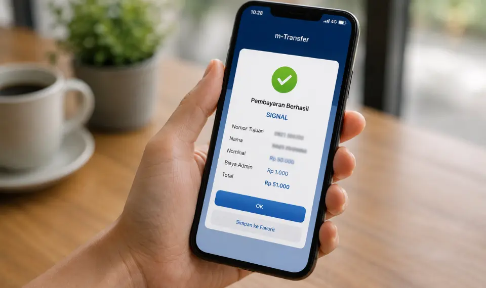 Cara Bayar SIGNAL di BCA Mobile